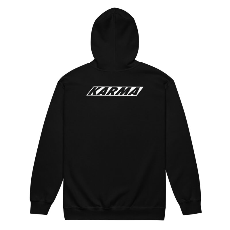 Karma - Unisex Heavy-Blend Zip Hoodie – Jacken – HOB Products