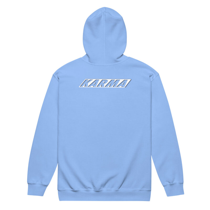 Karma - Unisex Heavy-Blend Zip Hoodie – Jacken – HOB Products