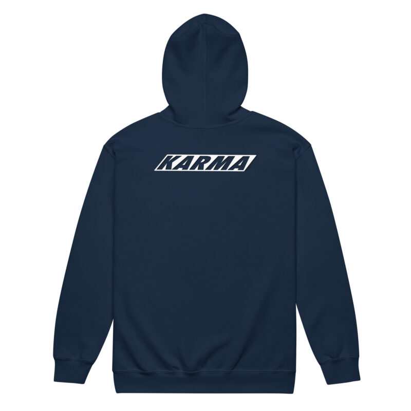 Karma - Unisex Heavy-Blend Zip Hoodie – Jacken – HOB Products