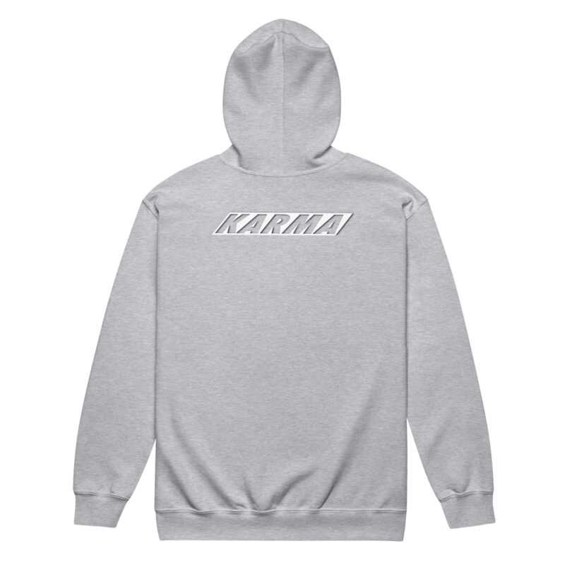 Karma - Unisex Heavy-Blend Zip Hoodie – Jacken – HOB Products