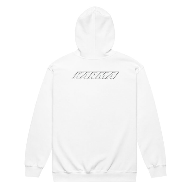Karma - Unisex Heavy-Blend Zip Hoodie – Jacken – HOB Products