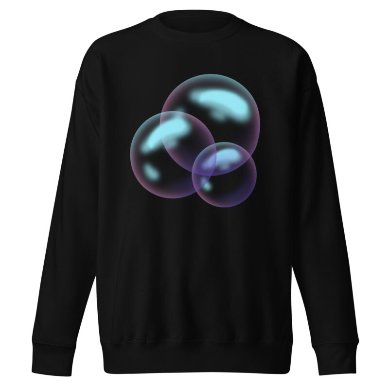 Schwebende Blasen - Unisex-Premium-Pullover – Pullover – HOB Products