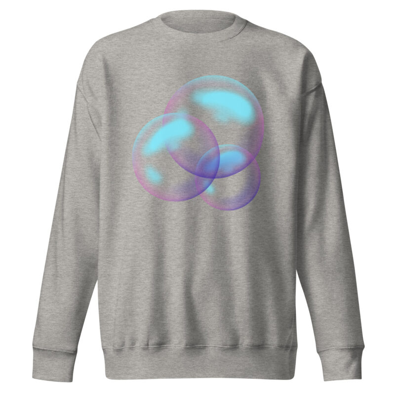 Schwebende Blasen - Unisex-Premium-Pullover – Pullover – HOB Products