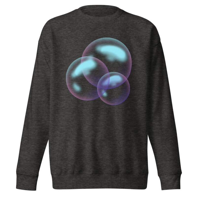Schwebende Blasen - Unisex-Premium-Pullover – Pullover – HOB Products