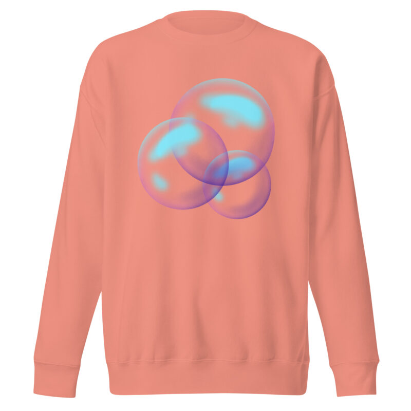 Schwebende Blasen - Unisex-Premium-Pullover – Pullover – HOB Products