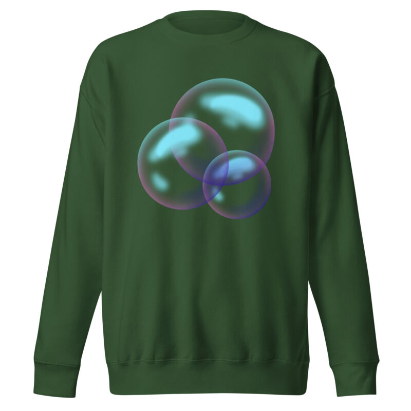 Schwebende Blasen - Unisex-Premium-Pullover – Pullover – HOB Products
