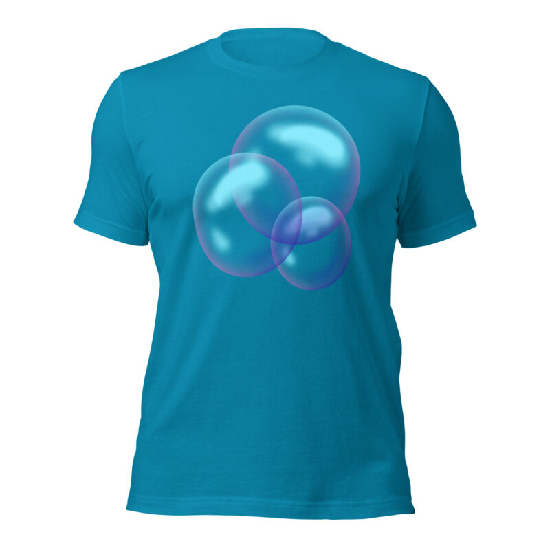 Schwebende Blasen – Unisex-T-Shirt – T-Shirts – HOB Products