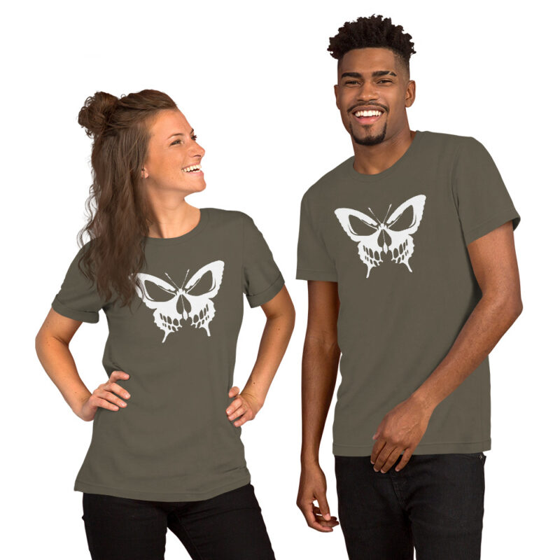 Schmetterling mit Schädel – Unisex-T-Shirt – T-Shirts – HOB Products