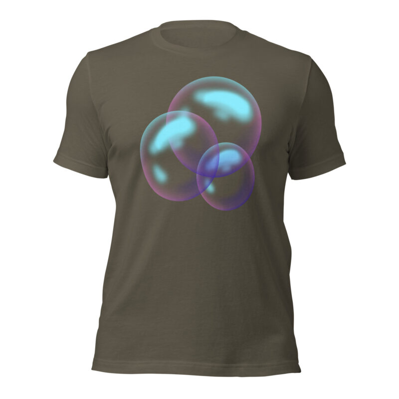 Schwebende Blasen – Unisex-T-Shirt – T-Shirts – HOB Products