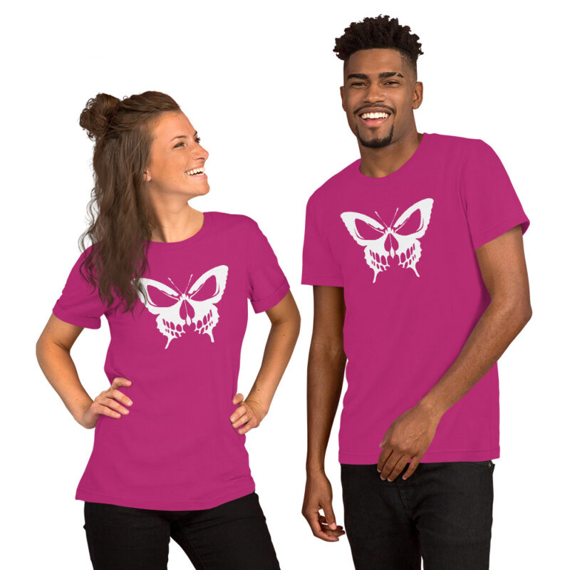Schmetterling mit Schädel – Unisex-T-Shirt – T-Shirts – HOB Products