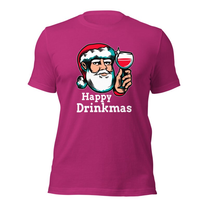 Happy Drinkmas – Unisex-T-Shirt – T-Shirts – HOB Products