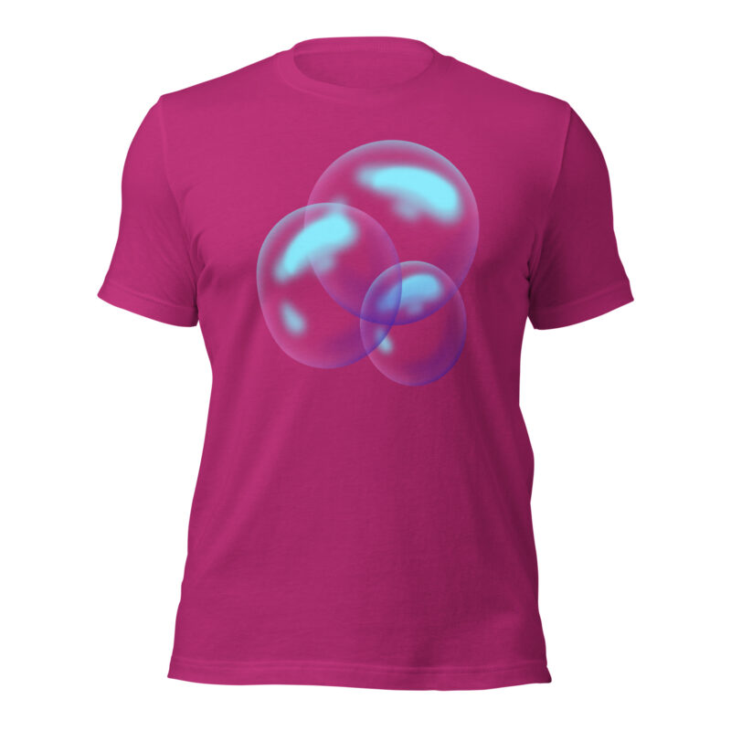 Schwebende Blasen – Unisex-T-Shirt – T-Shirts – HOB Products