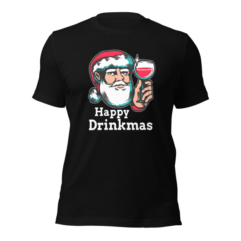 Happy Drinkmas – Unisex-T-Shirt – T-Shirts – HOB Products
