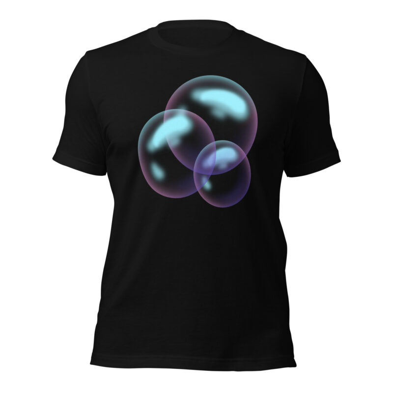 Schwebende Blasen – Unisex-T-Shirt – T-Shirts – HOB Products