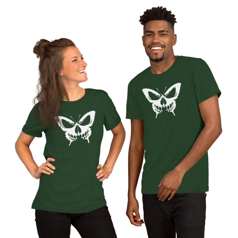 Schmetterling mit Schädel – Unisex-T-Shirt – T-Shirts – HOB Products