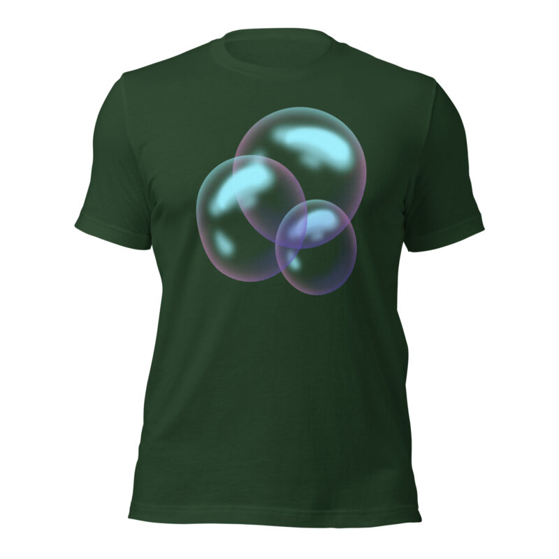 Schwebende Blasen – Unisex-T-Shirt – T-Shirts – HOB Products