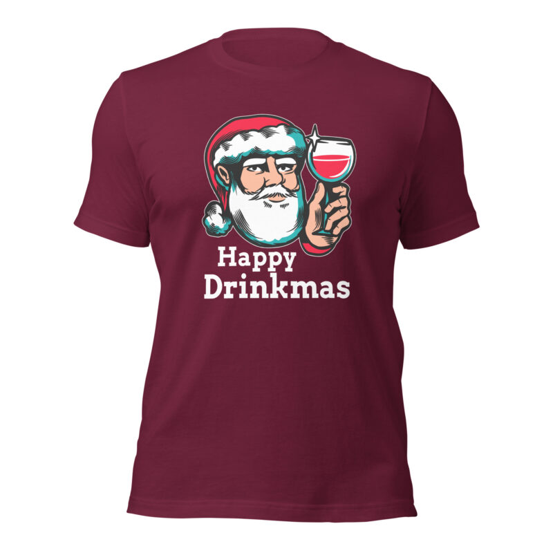 Happy Drinkmas – Unisex-T-Shirt – T-Shirts – HOB Products