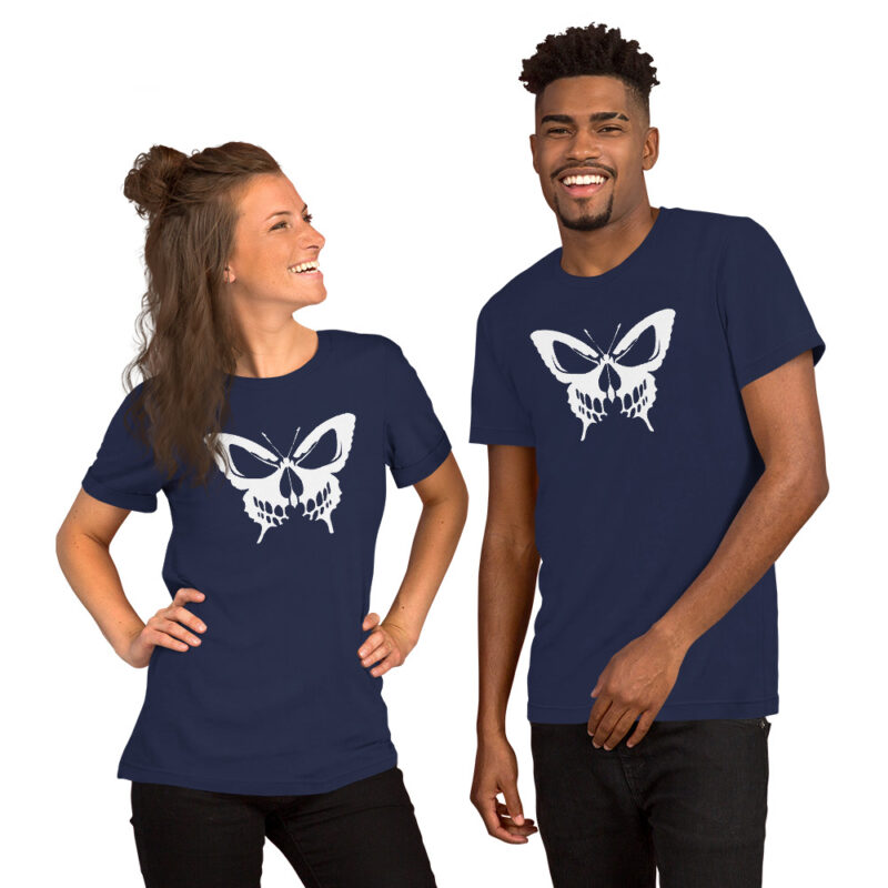 Schmetterling mit Schädel – Unisex-T-Shirt – T-Shirts – HOB Products