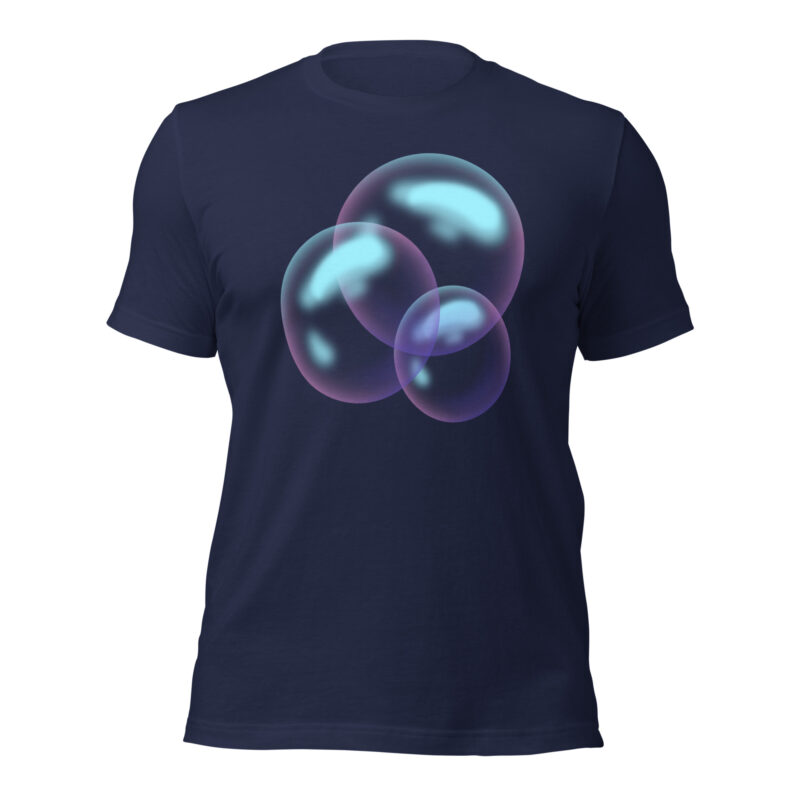 Schwebende Blasen – Unisex-T-Shirt – T-Shirts – HOB Products