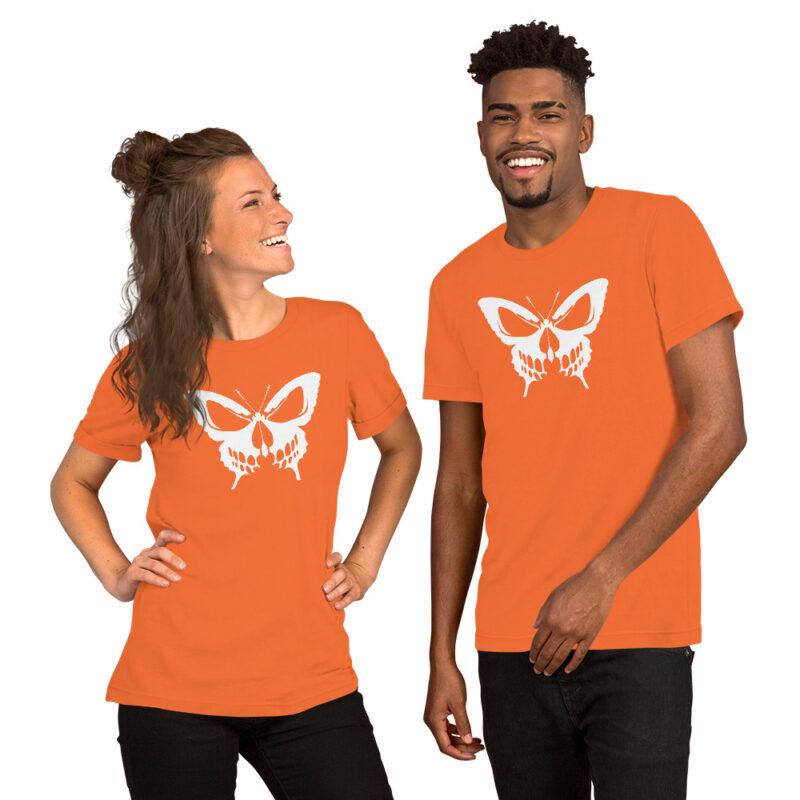Schmetterling mit Schädel – Unisex-T-Shirt – T-Shirts – HOB Products