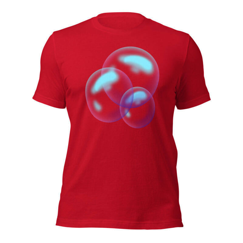 Schwebende Blasen – Unisex-T-Shirt – T-Shirts – HOB Products