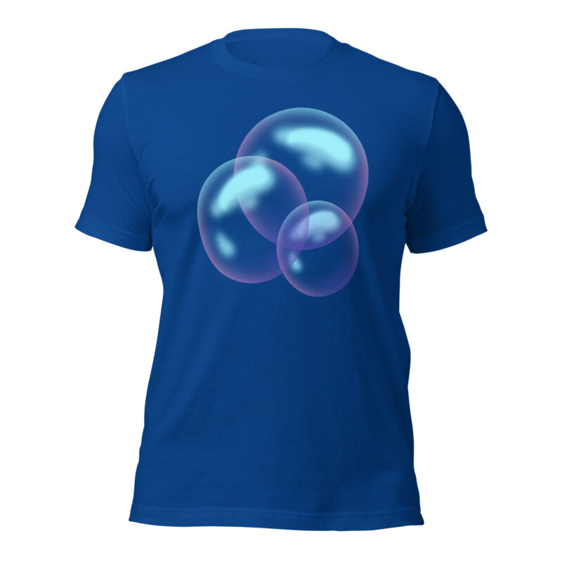 Schwebende Blasen – Unisex-T-Shirt – T-Shirts – HOB Products