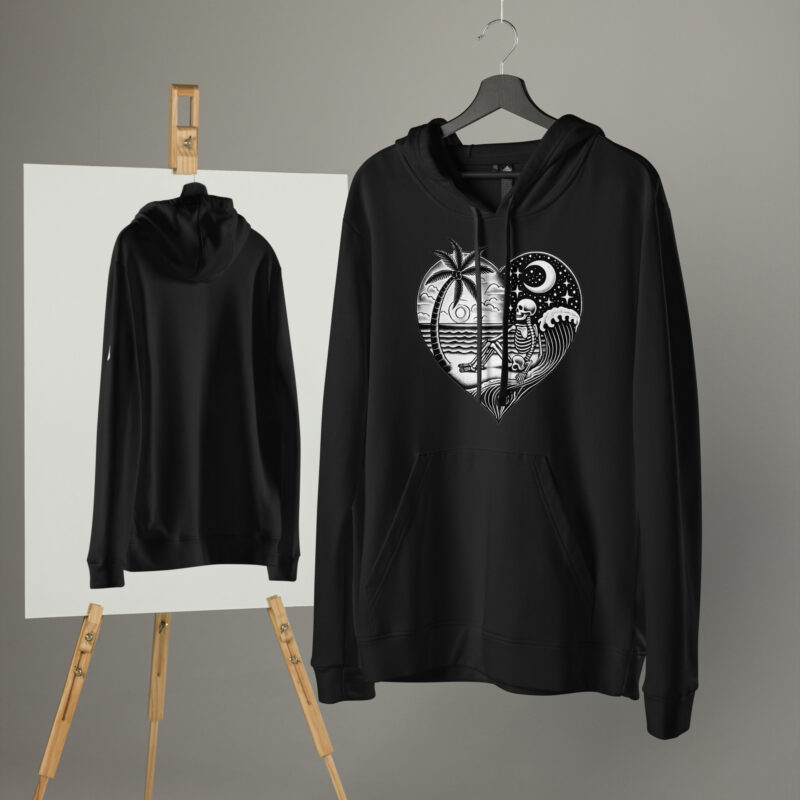 Ewige Ruhe am Strand – adidas Fleece-Hoodie – Adidas – HOB Products