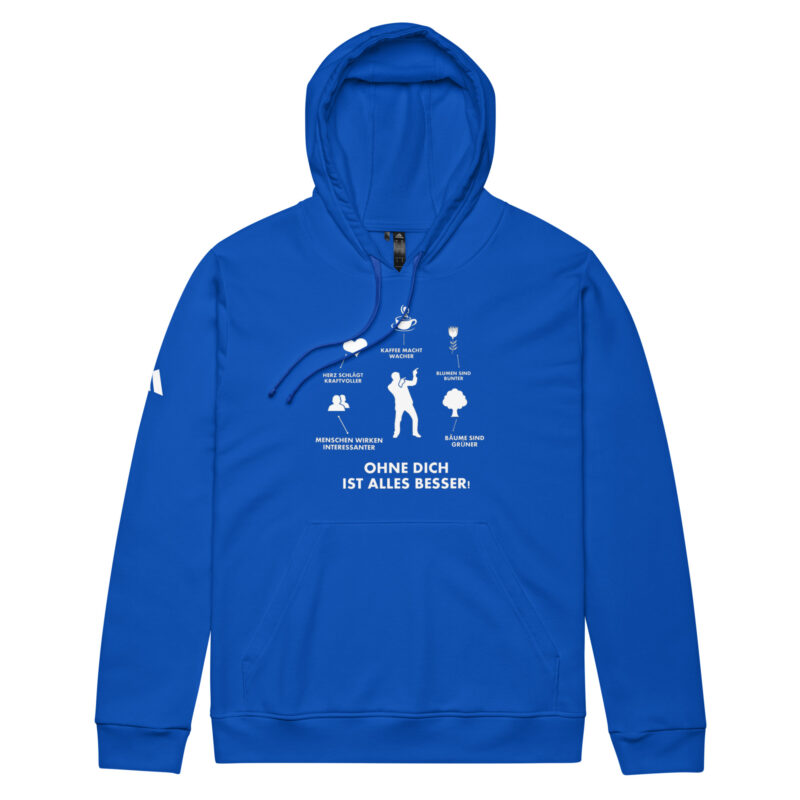 Ohne Dich ist Alles Besser! – adidas Fleece-Hoodie – Adidas – HOB Products