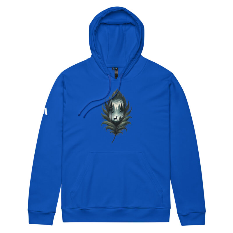 Feder des Waldes – adidas Fleece-Hoodie – Adidas – HOB Products