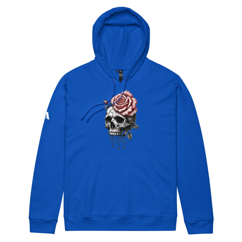 Schädel und Rose – adidas Fleece-Hoodie – Adidas – HOB Products