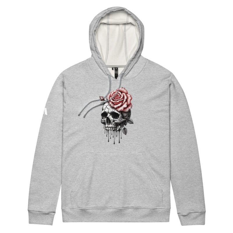 Schädel und Rose – adidas Fleece-Hoodie – Adidas – HOB Products