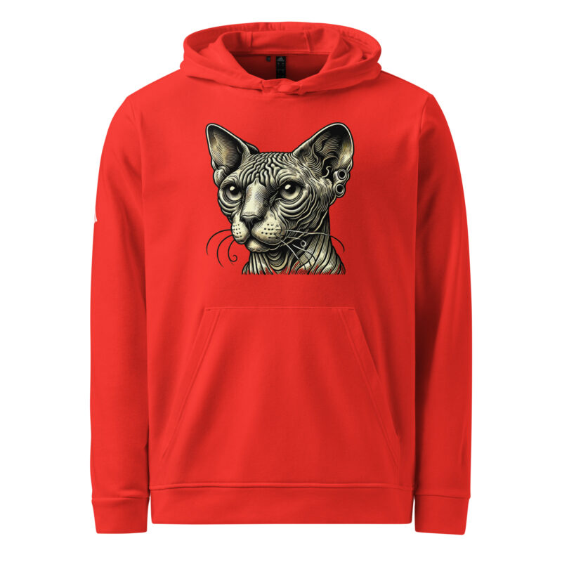 Mystische Sphynx-Katze – adidas Fleece-Hoodie – Adidas – HOB Products