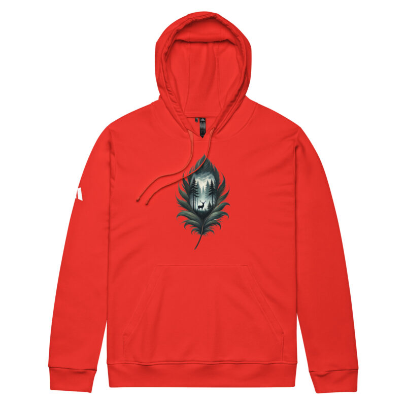 Feder des Waldes – adidas Fleece-Hoodie – Adidas – HOB Products