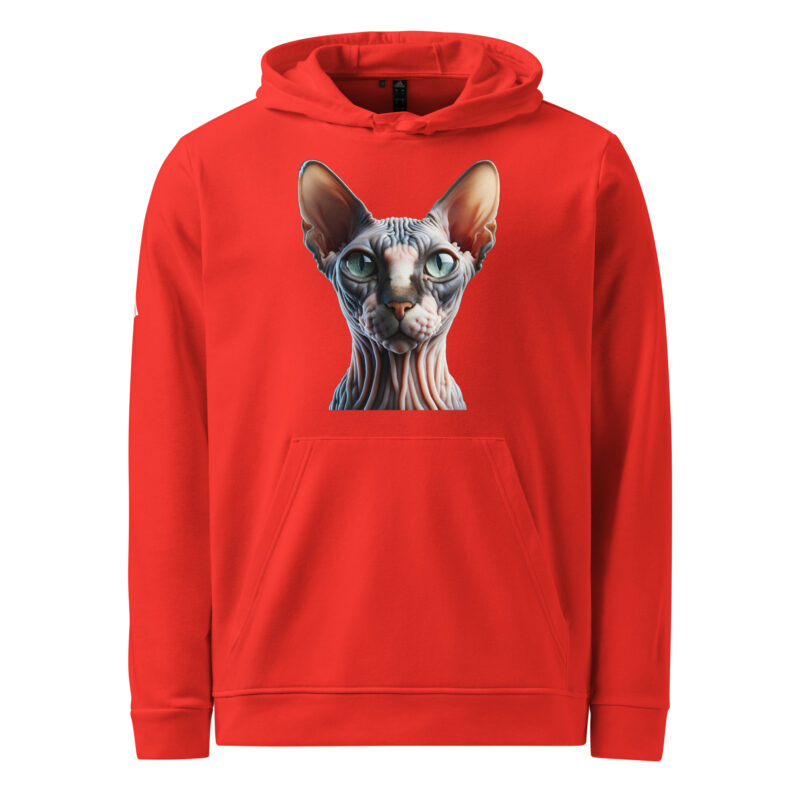 Majestätische Sphynx-Katze – adidas Fleece-Hoodie – Adidas – HOB Products