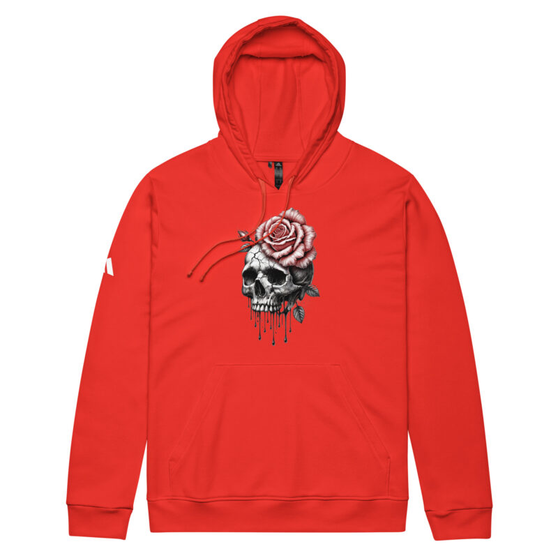 Schädel und Rose – adidas Fleece-Hoodie – Adidas – HOB Products