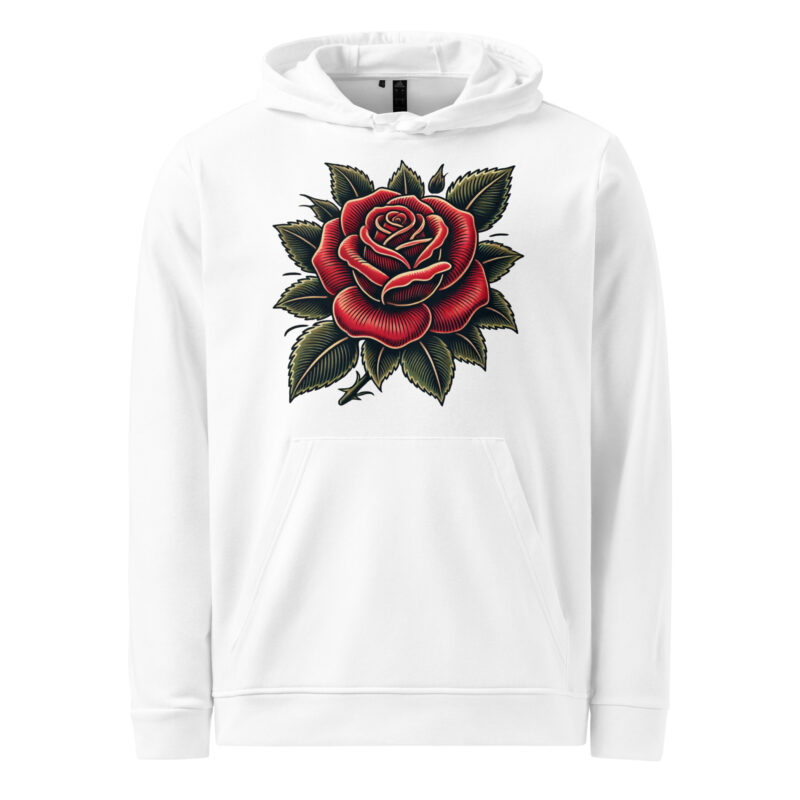 Traditionelle Rose – adidas Fleece-Hoodie – Adidas – HOB Products