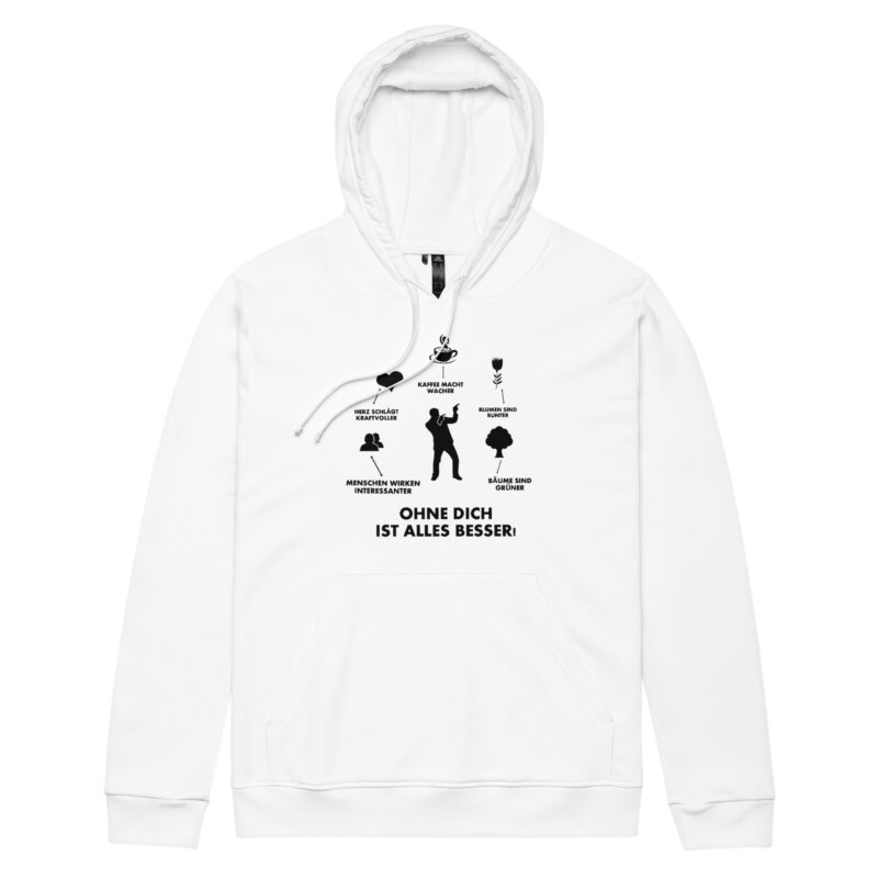 Ohne Dich ist Alles Besser! – adidas Fleece-Hoodie – Adidas – HOB Products
