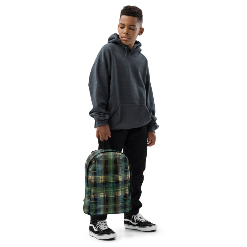 Tartan Muster - Rucksack – Allover – HOB Products