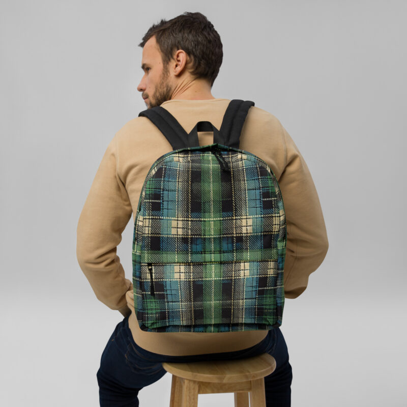 Tartan Muster - Rucksack – Allover – HOB Products