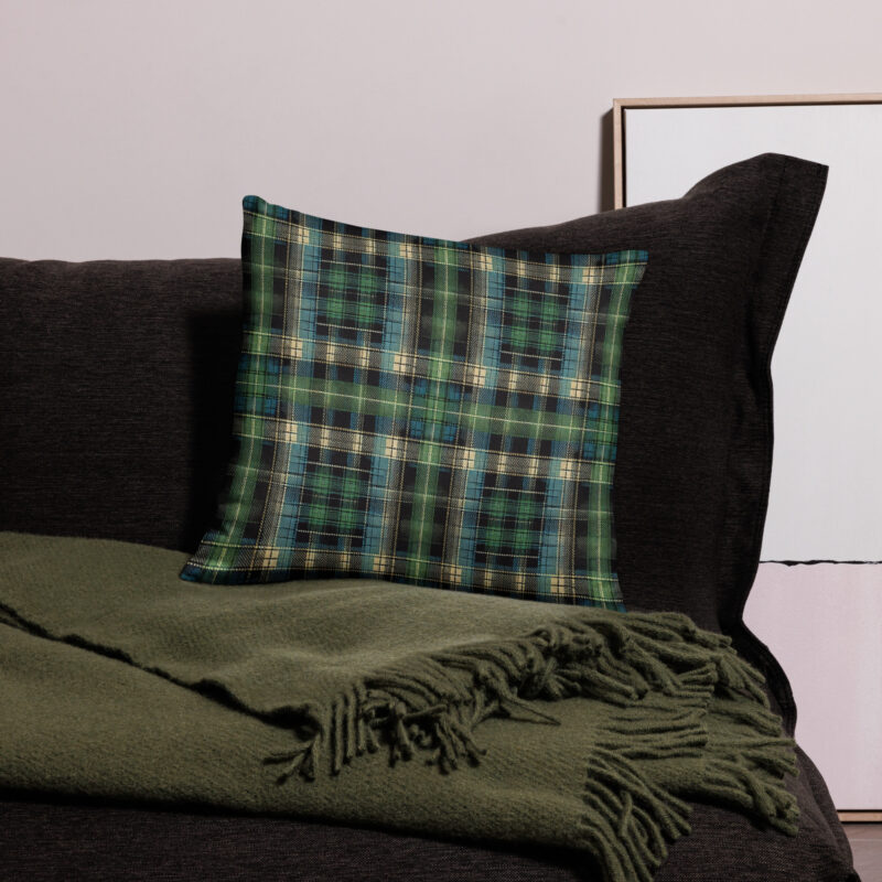 Tartan Muster - Basic-Kissen – Allover – HOB Products
