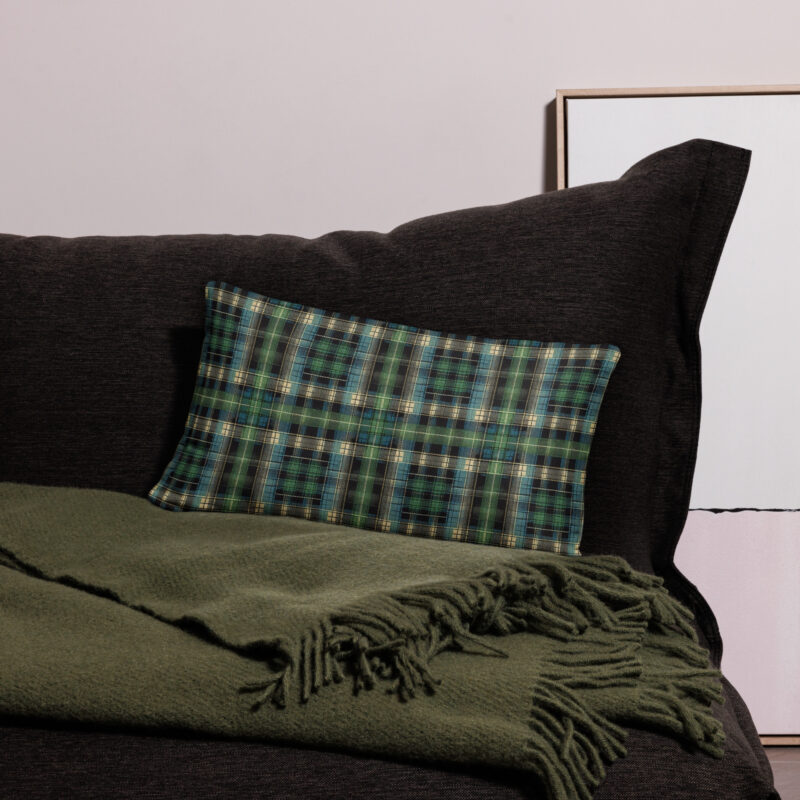 Tartan Muster - Basic-Kissen – Allover – HOB Products