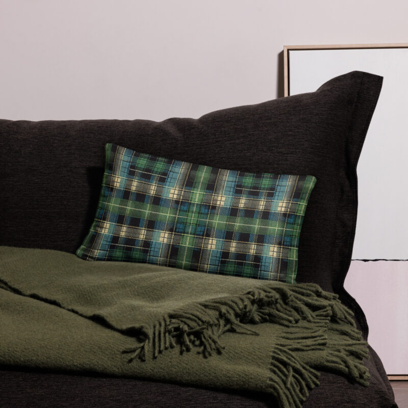 Tartan Muster - Basic-Kissen – Allover – HOB Products