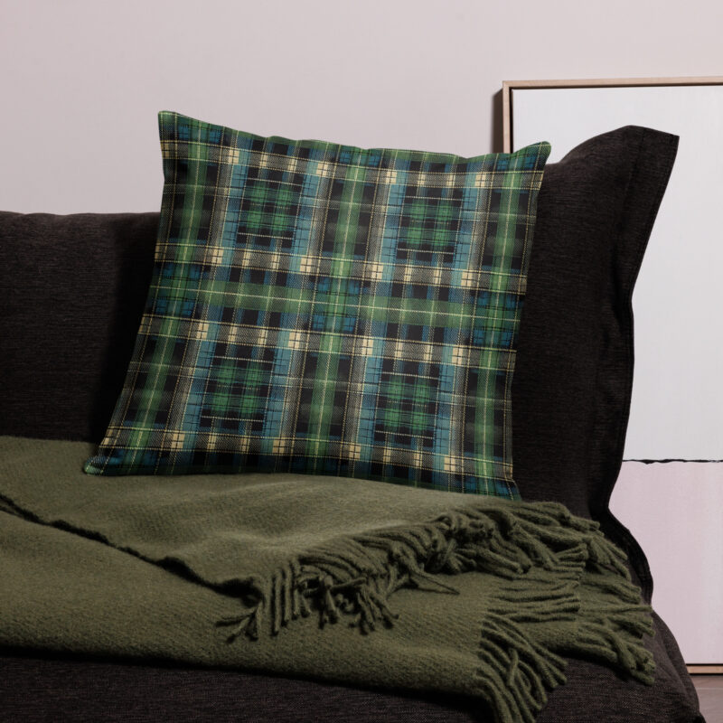 Tartan Muster - Basic-Kissen – Allover – HOB Products