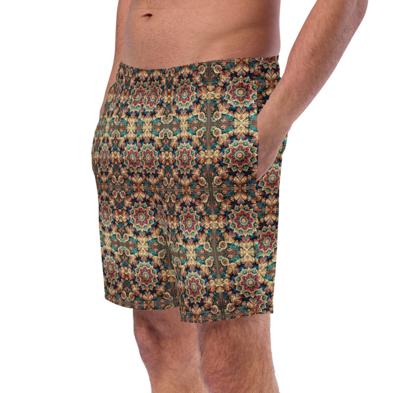 Orientalisches Mandala – Recycelte Badehose mit Allover-Druck – Allover – HOB Products