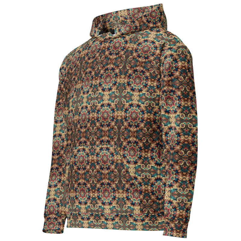 Orientalisches Mandala – Unisex-Kapuzenpullover – Allover – HOB Products