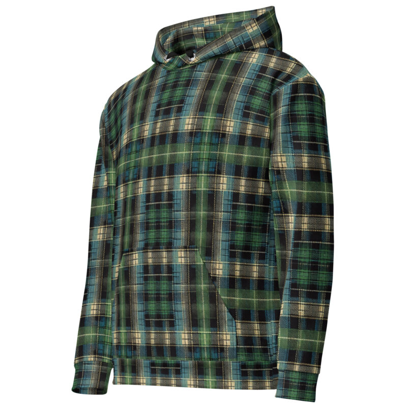 Tartan Muster - Unisex-Kapuzenpullover – Allover – HOB Products