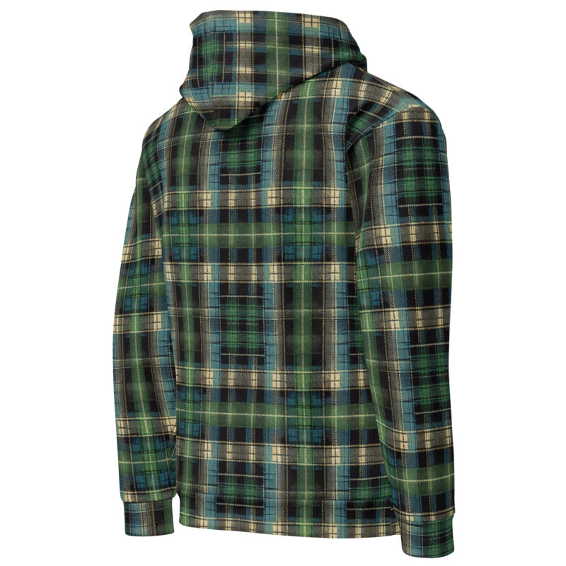Tartan Muster - Unisex-Kapuzenpullover – Allover – HOB Products