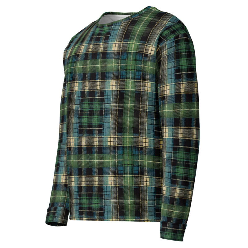 Tartan-Muster – Unisex-Pullover – Allover – HOB Products
