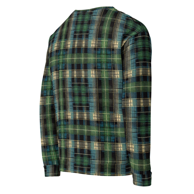 Tartan-Muster – Unisex-Pullover – Allover – HOB Products