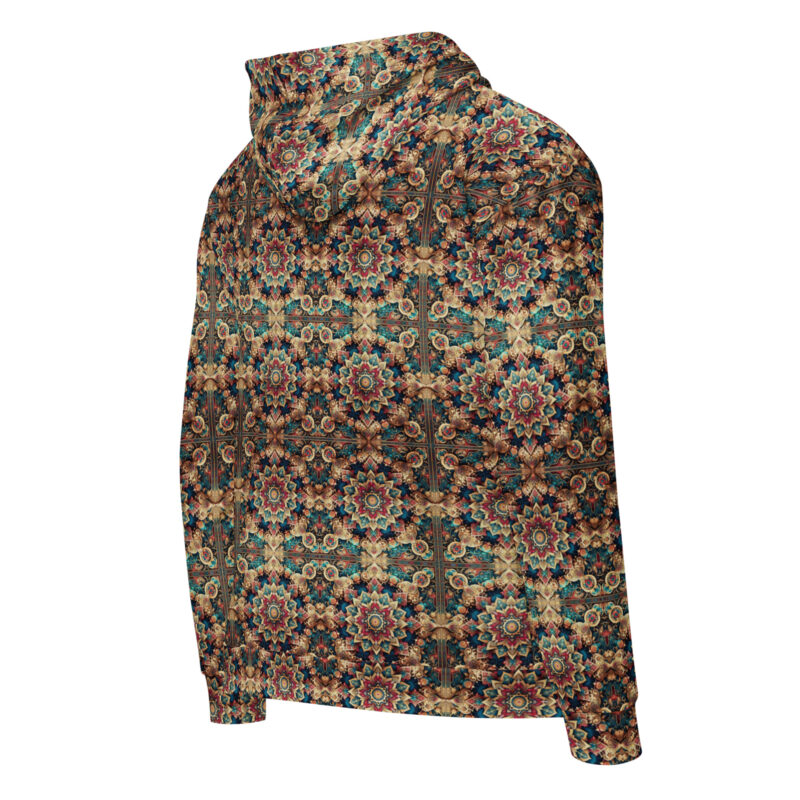 Orientalisches Mandala – Unisex Zip-Hoodie – Allover – HOB Products